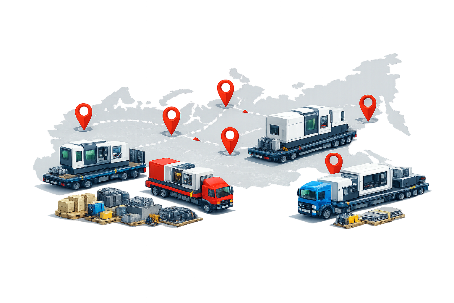 Перевозка станков в Перми