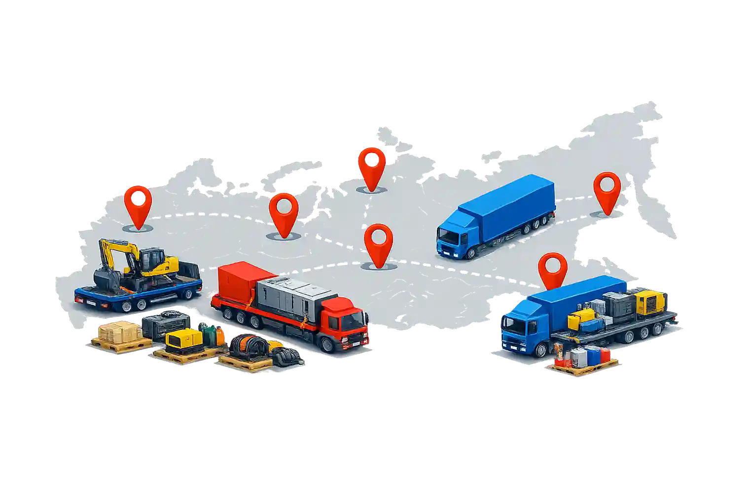 Перевозка стройматериалов в Перми