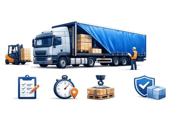 Перевозки тентовыми фурами из Перми